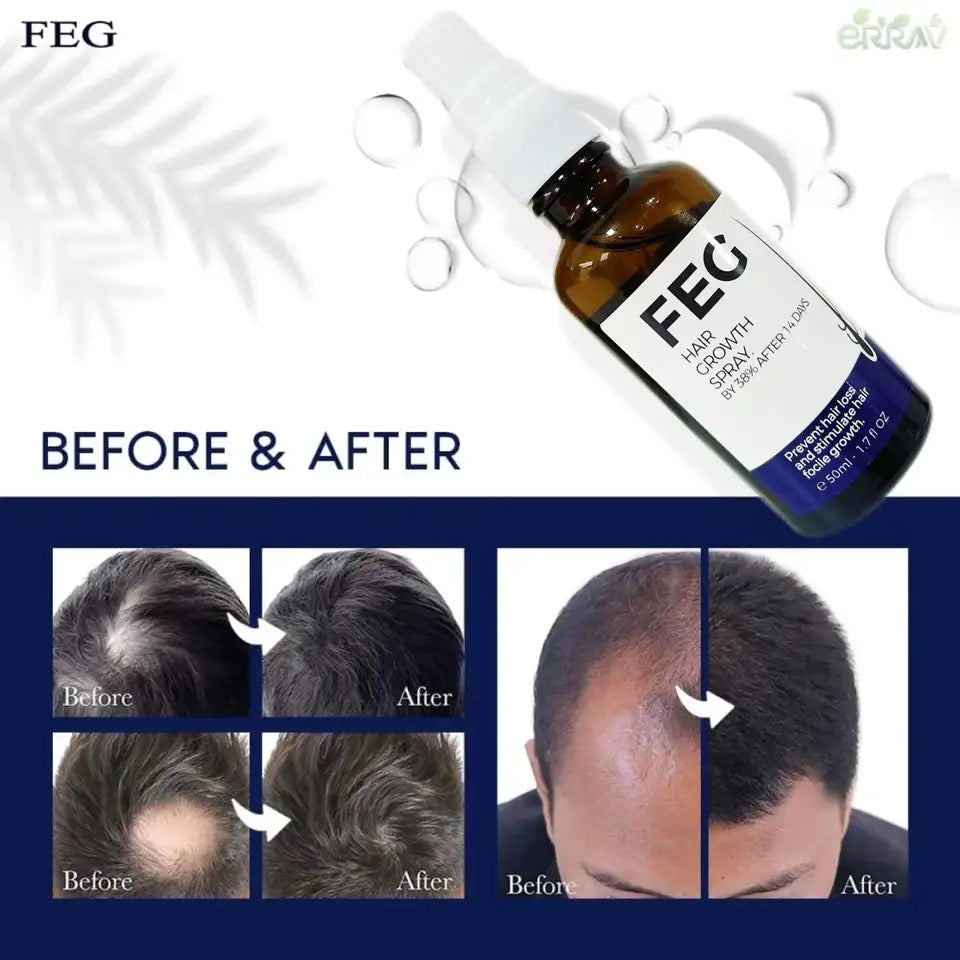 FEG Plus Hair Growth Oil 50ml – Promote Healthy Hair