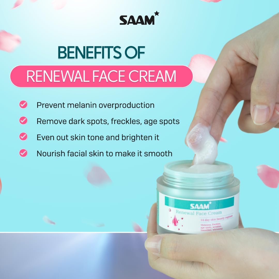 SAAM Renewal Face Cream (كريم تجديد البشرة من SAAM)