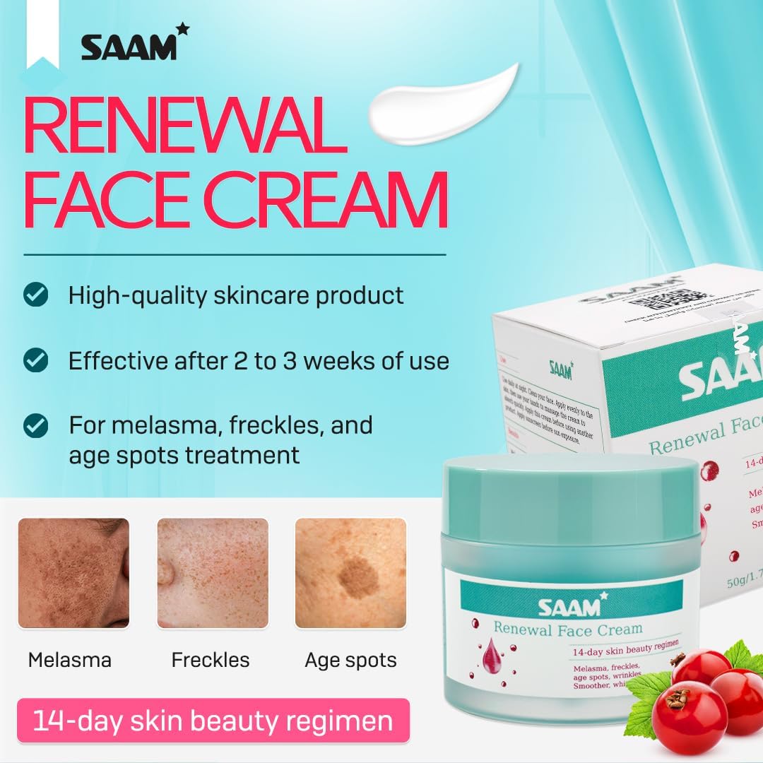 SAAM Renewal Face Cream (كريم تجديد البشرة من SAAM)