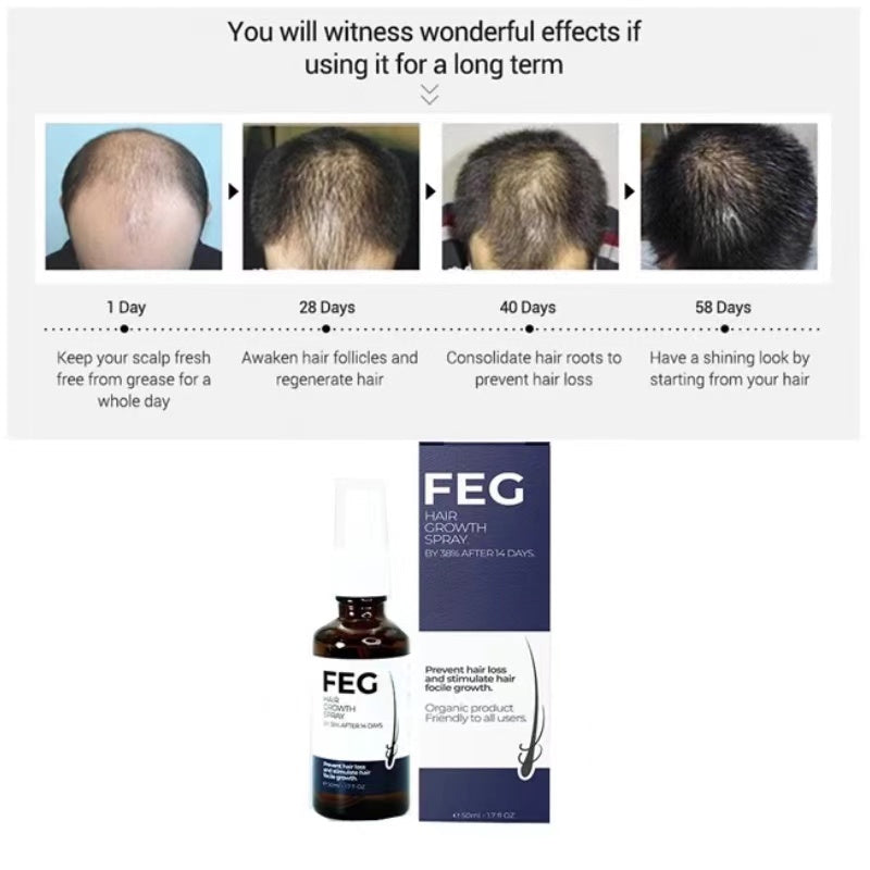 FEG Plus Hair Growth Oil 50ml – Promote Healthy Hair