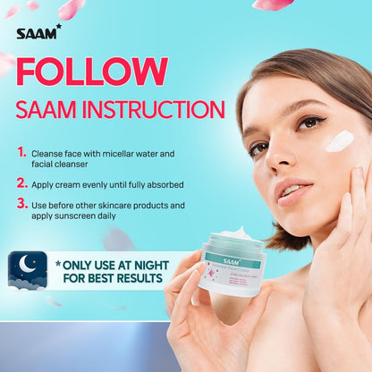 SAAM Renewal Face Cream (كريم تجديد البشرة من SAAM)